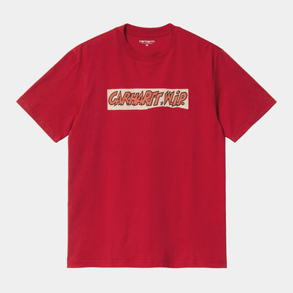 Carhartt maglietta manica corta da uomo Sing Painter I030172 177 XX 03 rosso
