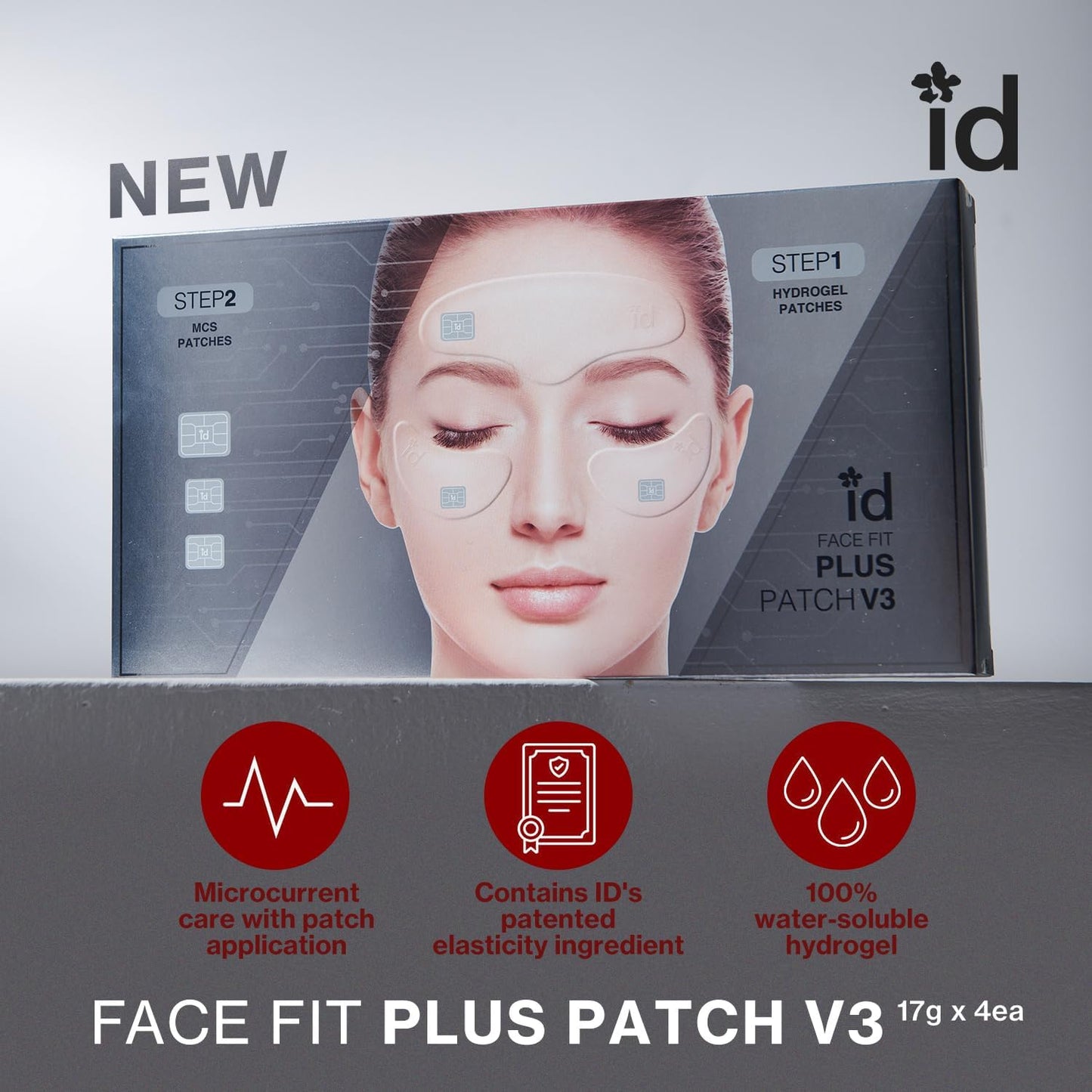 idPLACOSMETICS FACE FIT PLUS PATCH V3 (4 pezzi)