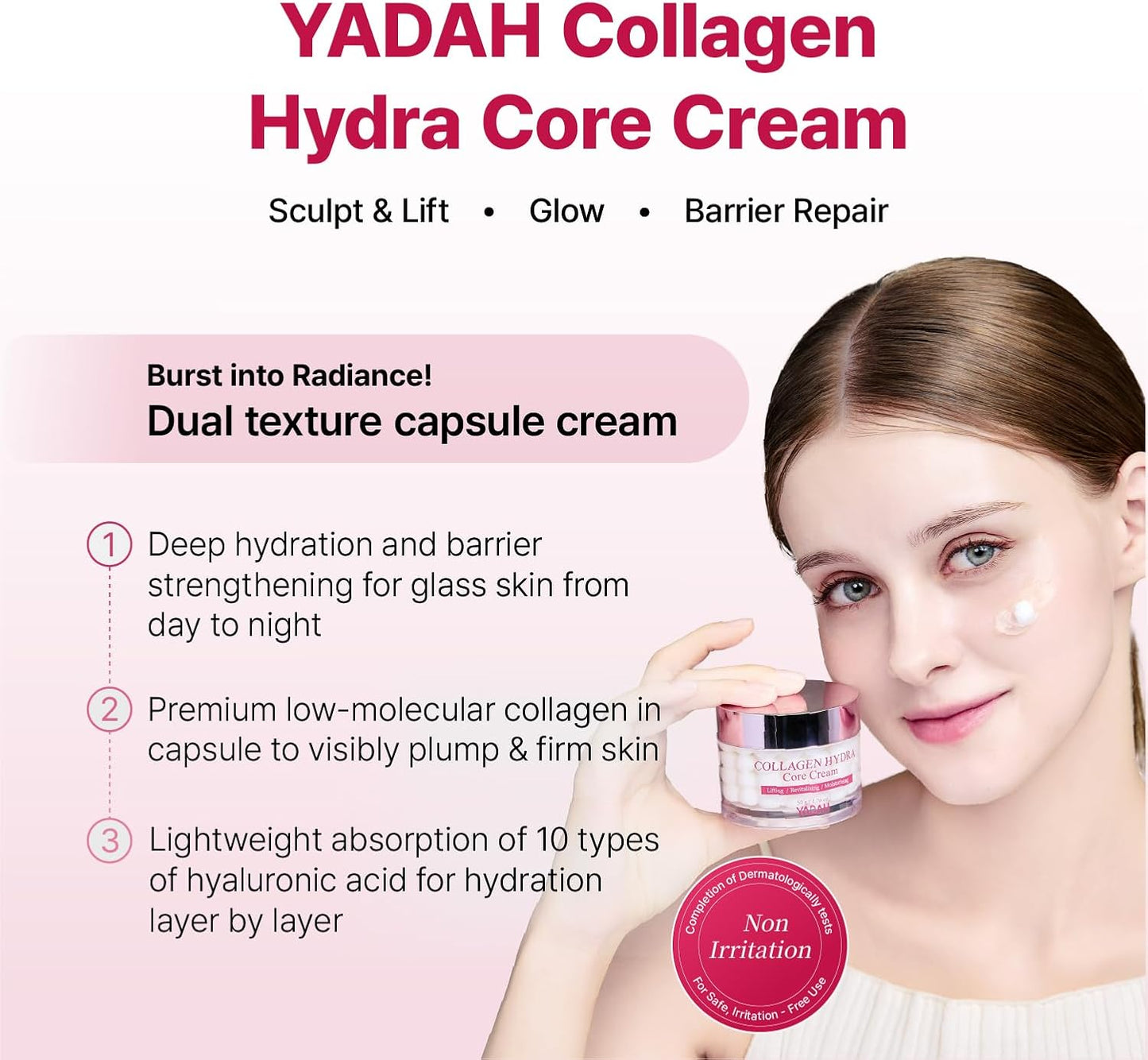 YADAH COLLAGEN HYDRA CORE CREAM