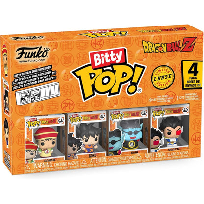 Funko Bitty Pop! mit Mystery Pop Dragon Ball Z 4 Stück Vinyl-Figuren Neu
