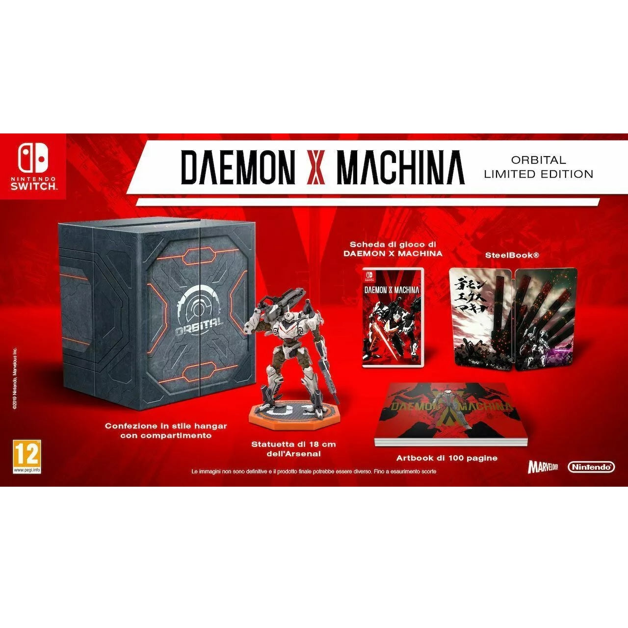 Daemon X Machina - Orbital Collector Limited Edition Nintendo Switch Neu