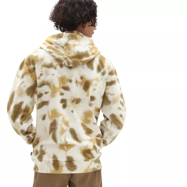 Vans Felpa con cappuccio da uomo Look Ahead Tie Dye Po Nutria VN0A5KEFZBN1 beige