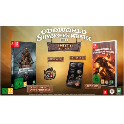 Oddworld Stranger's Wrath HD Limited Edition Nintendo Switch Spiel Italienisch PAL