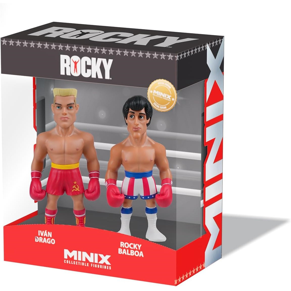Minix Movies Twin Pack Rocky IV Ivan Drago & Rocky Balboa (Film 105) Figur