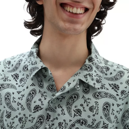 Vans Camicia manica corta Bandana Paisley VN0A5KMOYV2 green milieu