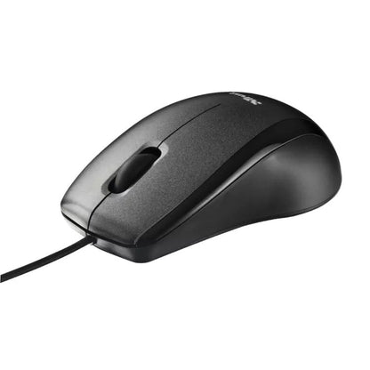 Mouse Trust Usb Carve Pc Laptop 3 Pulsanti Con Filo Desktop Usb + Sensore Ottico
