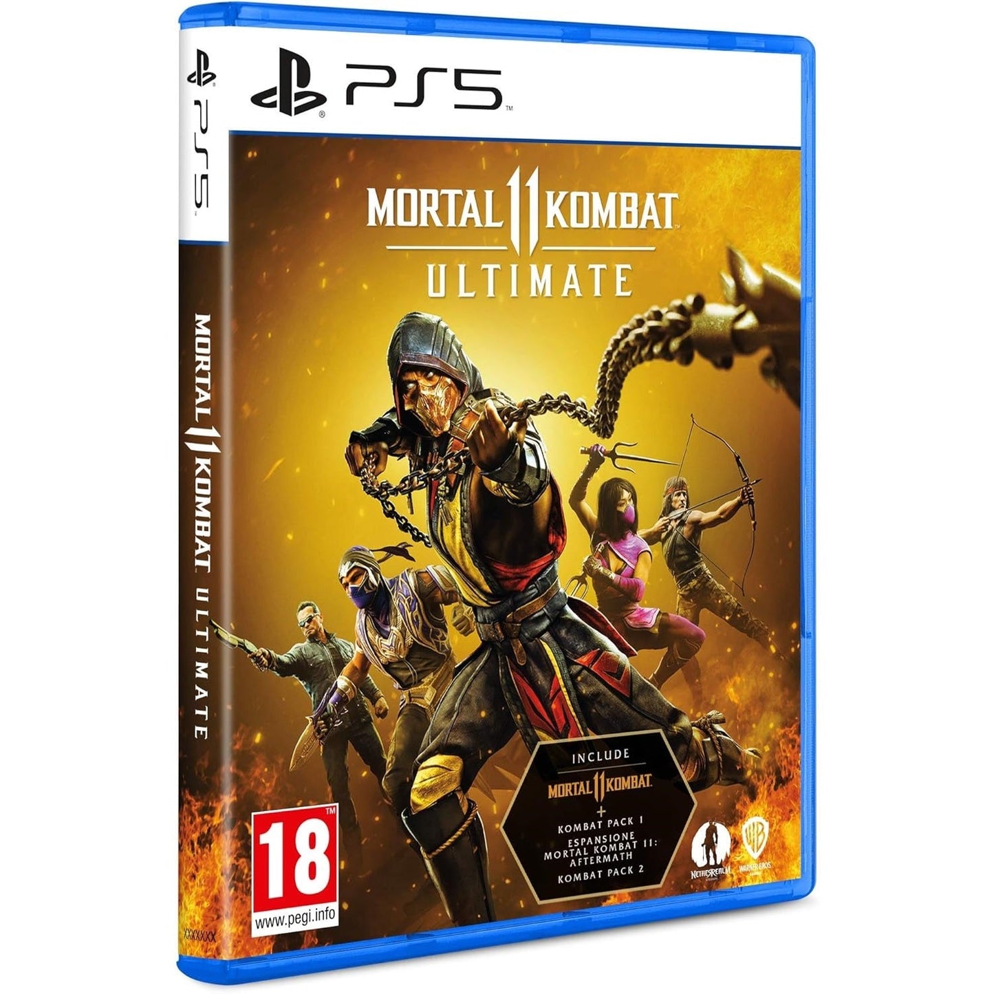 Mortal Kombat 11 Ultimate Spiel PS5 Italienisch Videospiel Neu Playstation 5