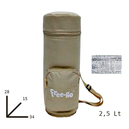 Kühltasche Thermotasche Flaschentasche Thermoskanne 2,5L Strand Camping