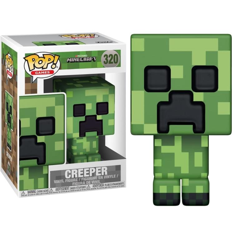 Funko Pop! Games - Mojang Minecraft (320) Creeper Vinyl-Figur 9cm Sammelfigur