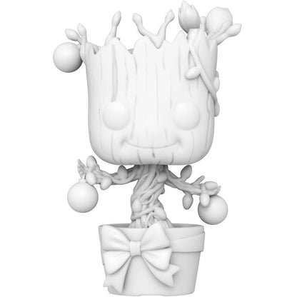 Funko! Pop Marvel Studios Groot - (399) Special Edition Vinyl Figure 9Cm Diy