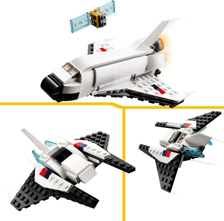 Lego - Creator - Set 31134 (3 In 1 Astronaut, Spielzeug-Raumschiff) 144 Teile 9+