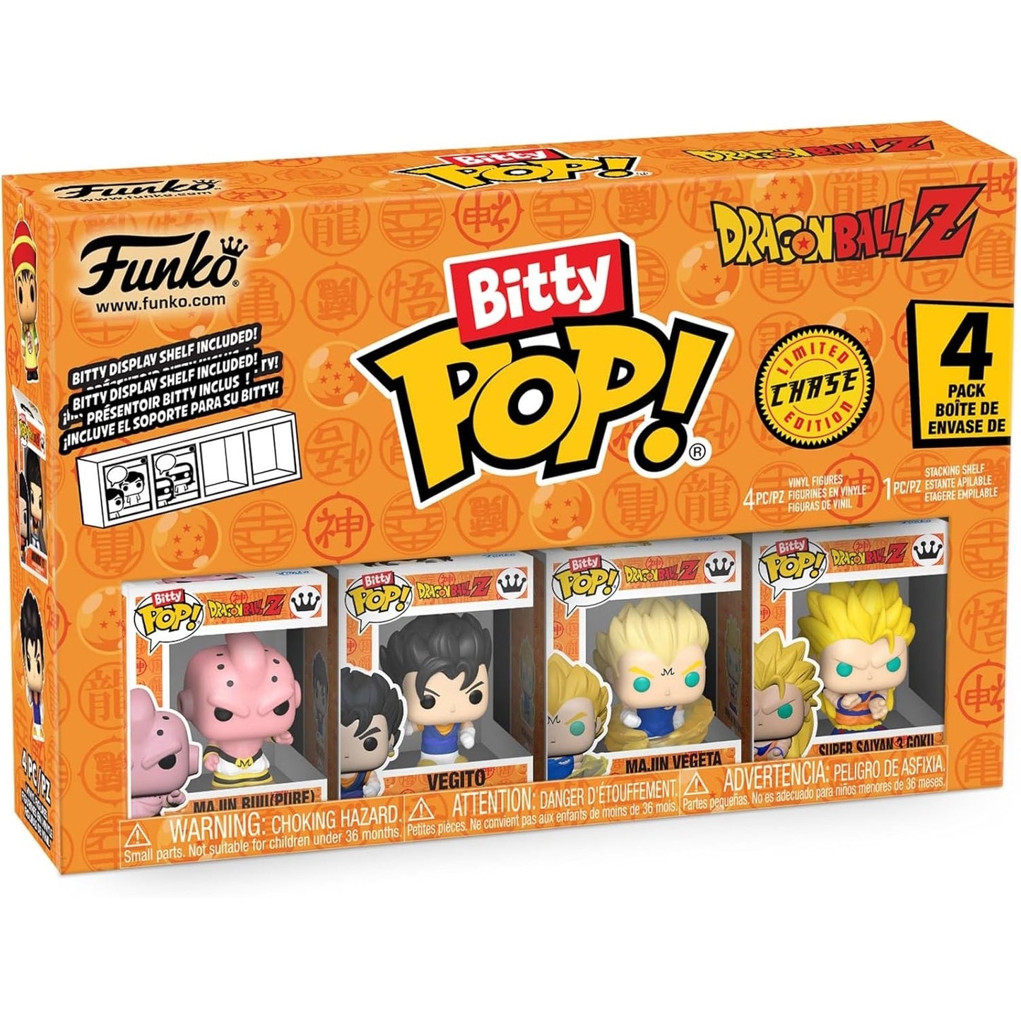 Funko Bitty Pop! Mit Mystery Pop Dragon Ball Z 4 Stück Vinyl Figuren Neu