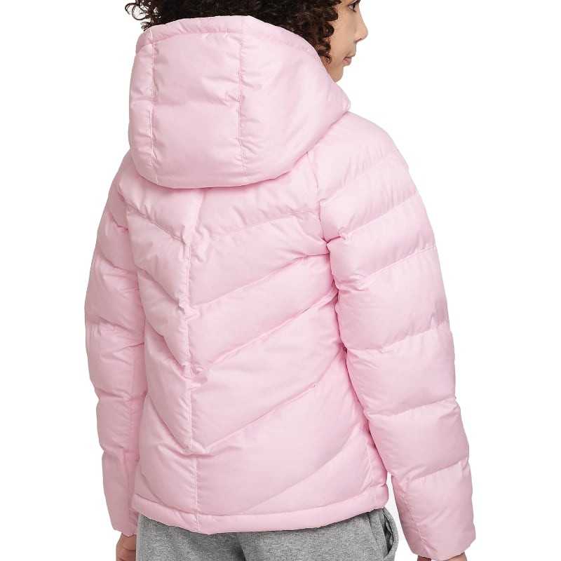 Nike Piumino con cappuccio imbottito da ragazza DX1264 663 pink foam
