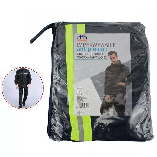 Regenanzug, Jacke und Hose, wasserdicht, für Motorroller