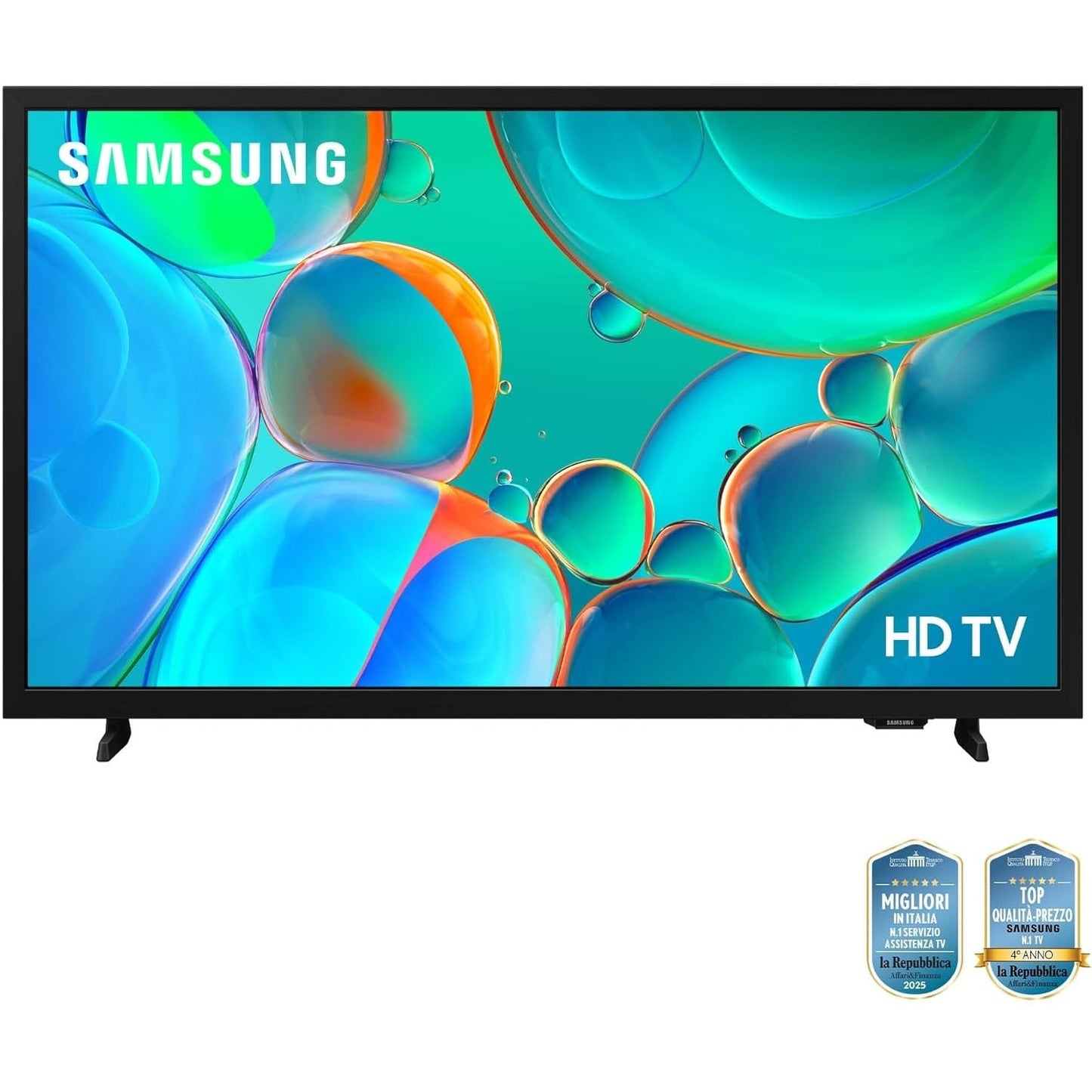 Samsung Smart Tv LED HDR Full HD 32" Pollici 32H5002F Wi-Fi Pure Color Ps5 2025 - Hyper Real Processor, HDR & Pur Color, Smart Experience, OTS Lite & Adaptive Sound, SlimLook Design, 2025