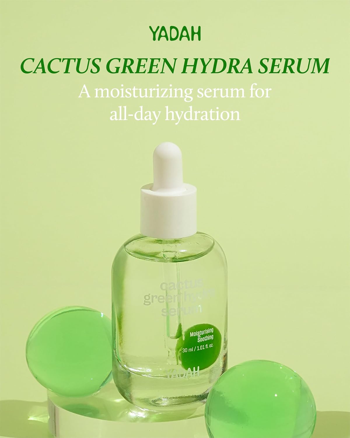 YADAH CACTUS GREEN HYDRA SERUM