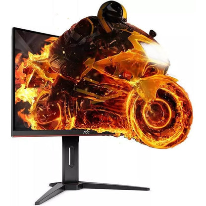 AOC Gaming Monitor 27" Full HD Curved LED 144Hz C27G1 HDMI FHD Schwarz Rot Gekrümmt