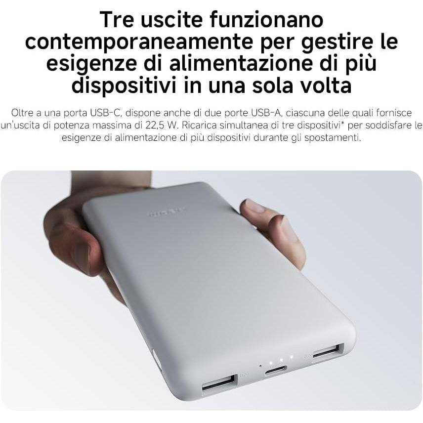 Xiaomi Powerbank 22.5w 10000mah Schnellladung Weiß Bhr9350gl Tragbar