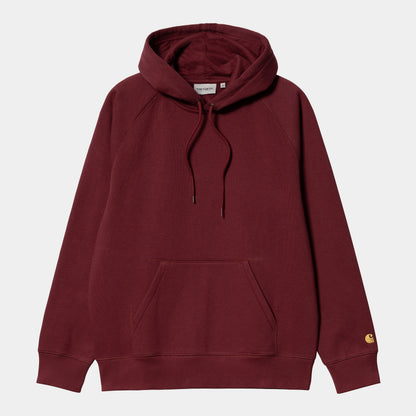Carhartt Felpa con cappuccio da uomo 1026384 427 mattone-oro