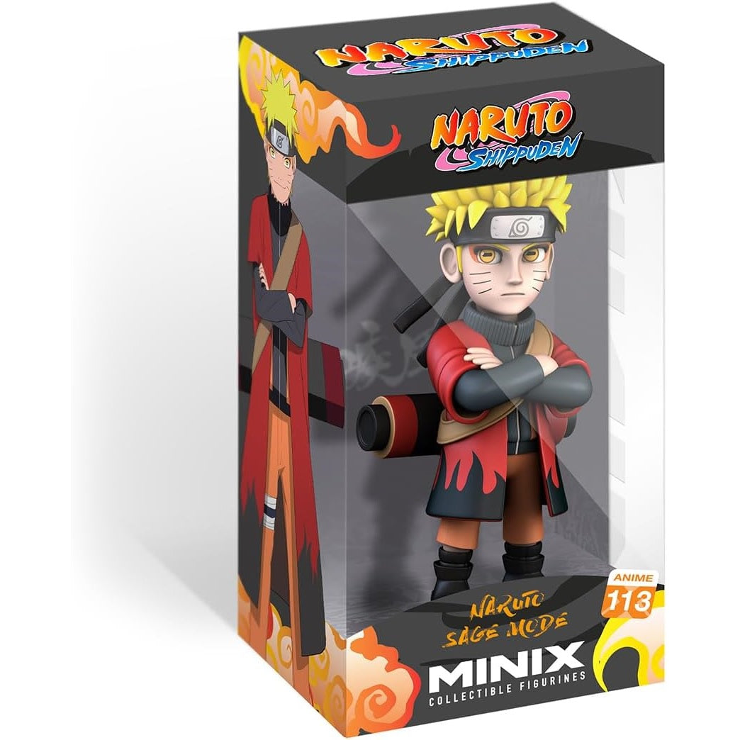 Minix: Naruto Shippuden Naruto Sage Mode (Anime 113) Vinyl Figur 12cm Neu