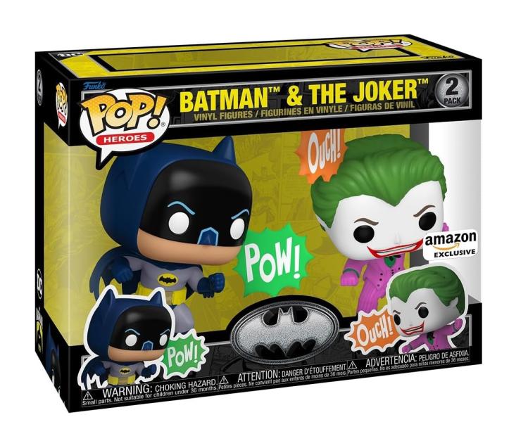 Funko Pop! Batman 85th – Batman & The Joker 2er-Pack Vinyl-Figur Statuette Statue