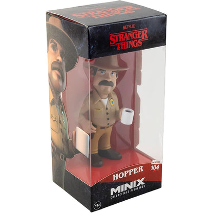 Minix: Netflix Stranger Things Hopper (TV Series 104) 12cm Figure Figurine