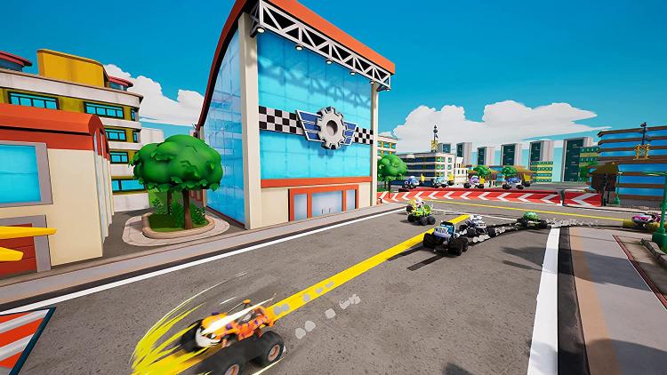 BLAZE UND DIE MONSTERMASCHINEN AXLE CITY RACERS PS4 VIDEOSPIEL PLAYSTATION 4 EU ITA