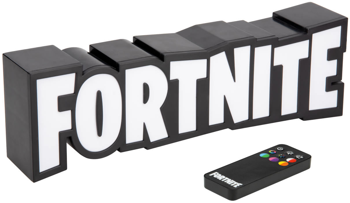 Paladone Lampe Fortnite Logo Light LED-Nachtlicht + Fernbedienung