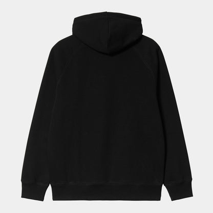 Carhartt Felpa con cappuccio da uomo 1026384 00F nero-oro