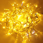 Ghirlanda 4,5m con flash | cavo bianco | festone di luci con 300 led (30 flash)