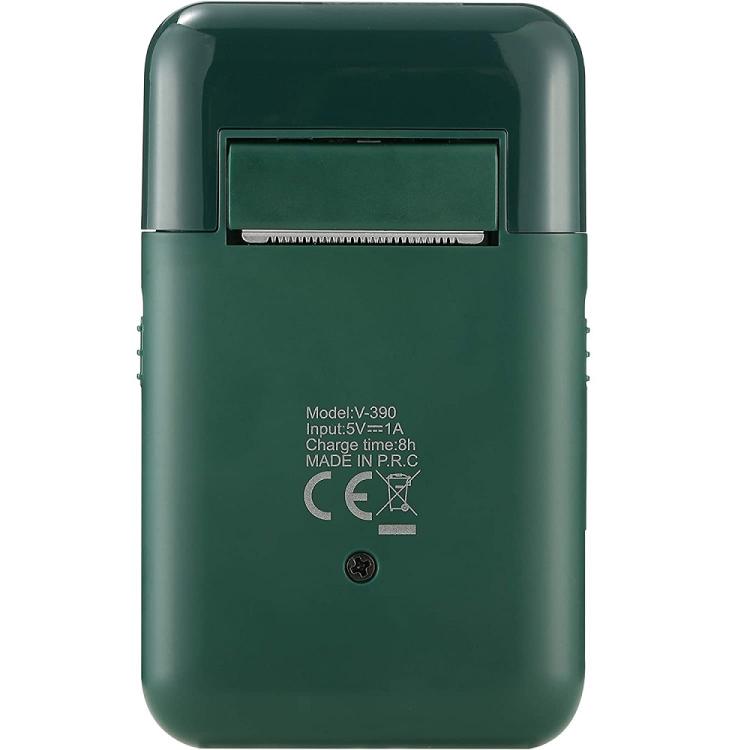 Vgr V-390 Elektrischer, wiederaufladbarer Profi-Rasierapparat 2 Klingen + Zubehör
