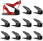 10pcs | SHOE ORGANIZER FOR CLOSET SPACE-SAVING ADJUSTABLE SHOE RACK
