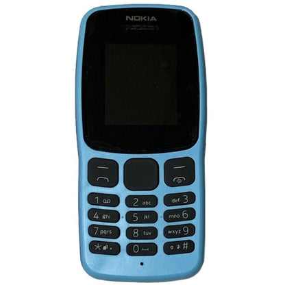 Nokia 106 - Handy Große Tasten Senioren Dual SIM 1,8 Zoll 4MB Radio Taschenlampe Blau