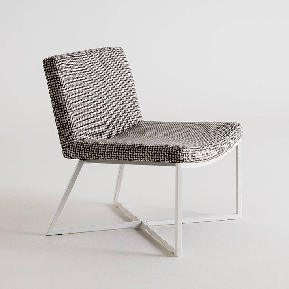 Poltrona ZERO - Pied de poule chiaro