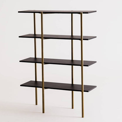 Scaffale RAVE BASIC 110 - nero e oro