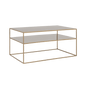 Beistelltisch TENSIO 2 FLOOR METAL 100x60, gold