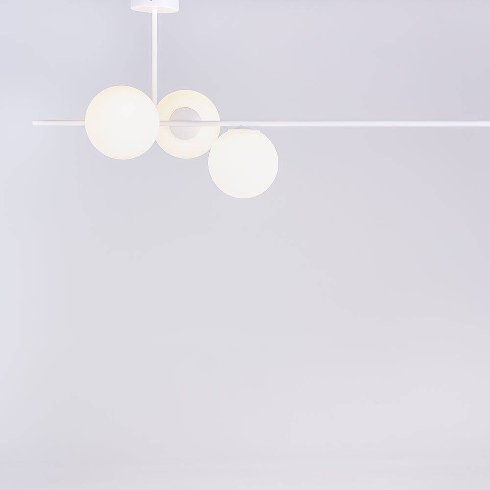 Sospensione BOBLER orizzontale - bianco