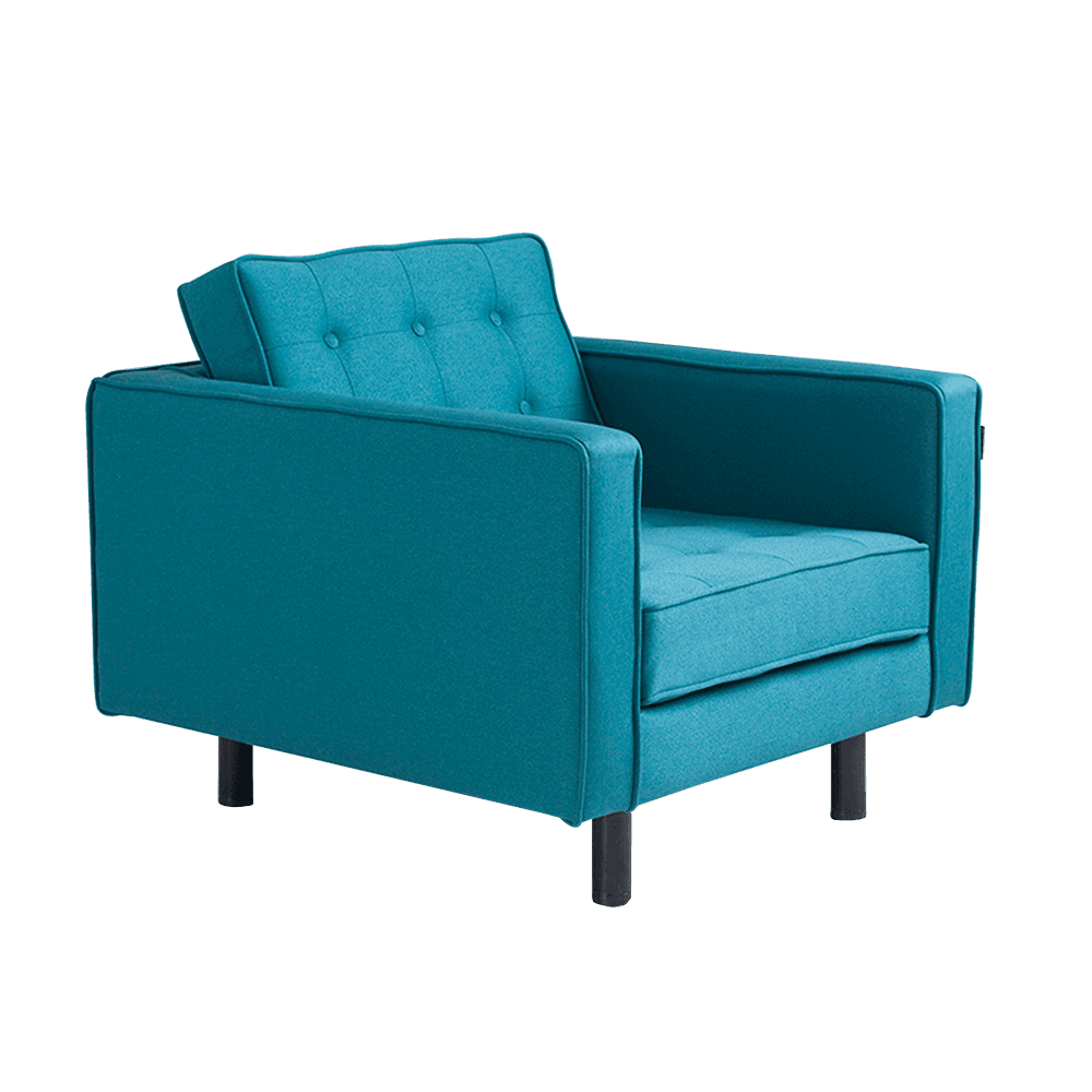 Poltrona TOPIC Sea Breeze, Nero