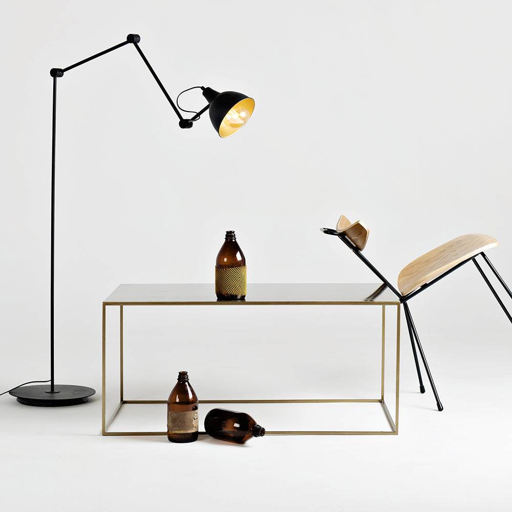 Tavolino TENSIO METAL 100x60, oro