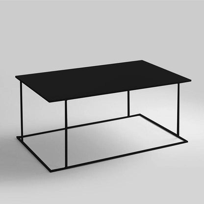 Tavolino WALT METAL 100x100 nero