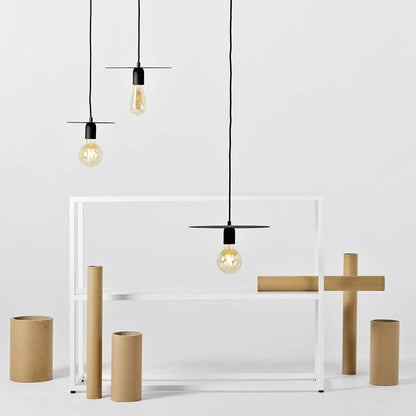 Lampada a Sospensione SKIVAS M - Nero