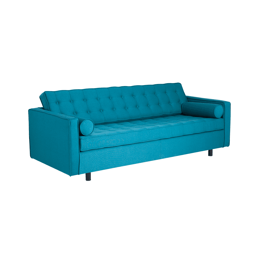 Divano Letto 3 Posti TOPIC Sea Breeze, Nero