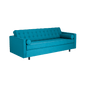 TOPIC Sea Breeze 3-Seater Sofa Bed, Black