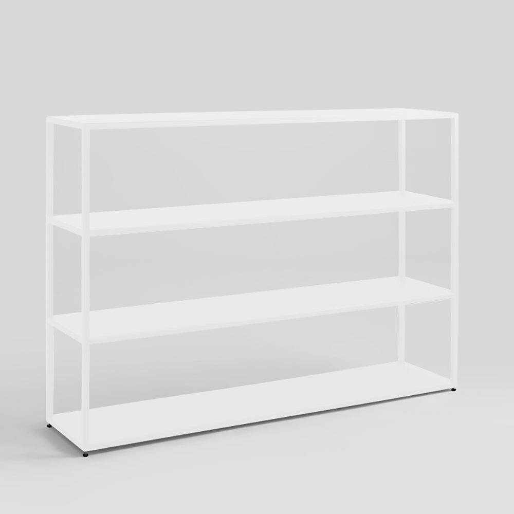 Libreria HYLLER METAL 150x110, bianco