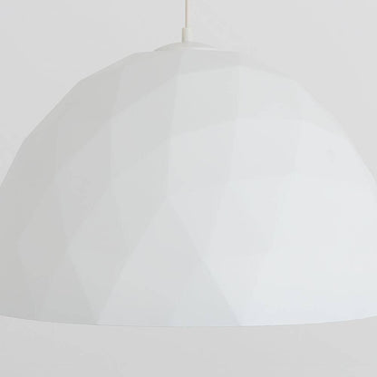 Lampada a Sospensione LEONARD L - Rame e Bianco