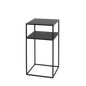 Tavolino Tensio 2 Floor Metal 30 – Schwarz