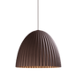 PLISSART L pendant lamp brown/copper
