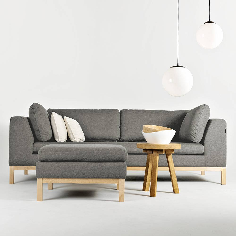 Schlafsofa 3-Sitzer Ambient Wood – Natur