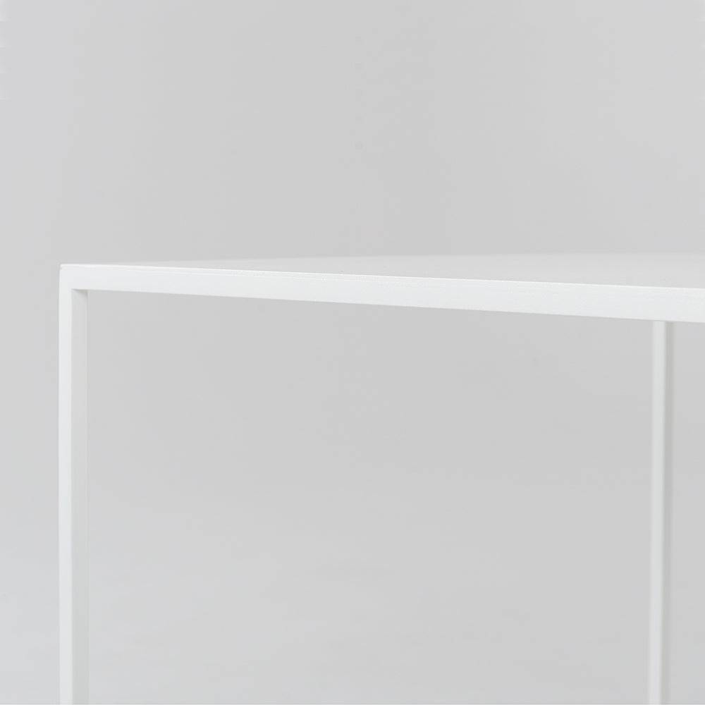 Tavolino Tensio Metal 50 Bianco