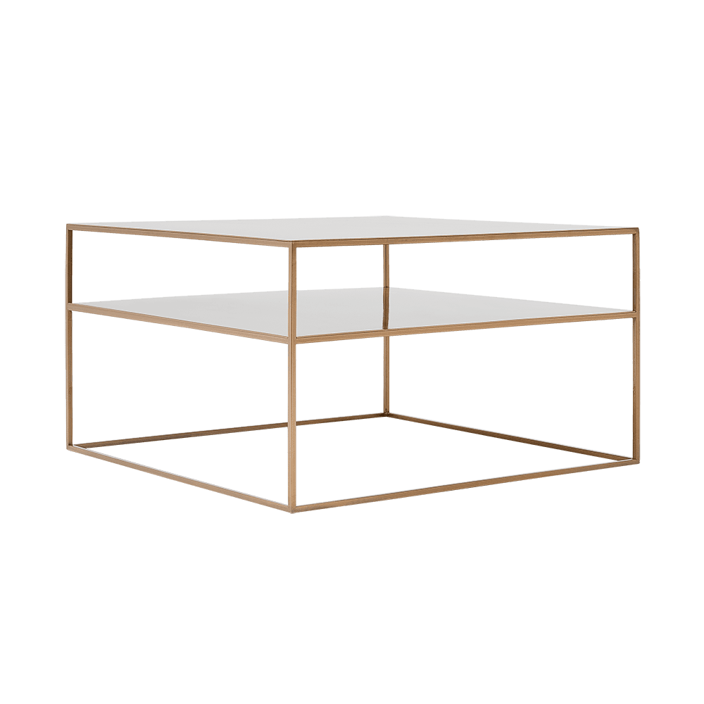 Tavolino Tensio 2 Floor Metal - oro